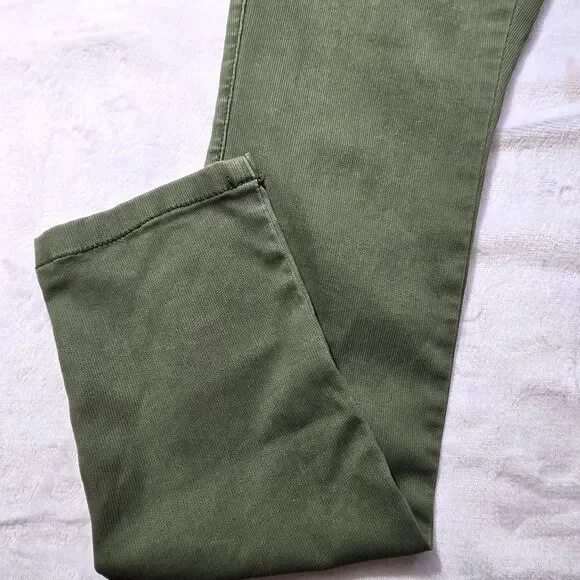 Cabi The Quest Olive Green Cargo Skinny Ankle Stretch Pants 5315 Women's Size 4 - Picture 2 of 6